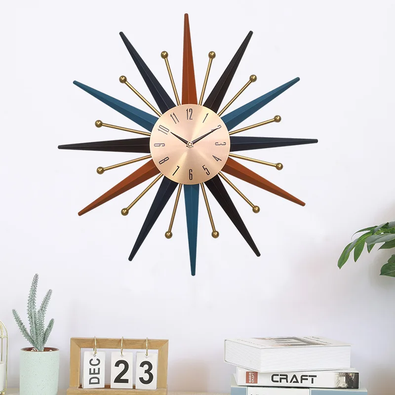 الكورية كوارتز ساعة جدار الفن جدارية الإبداعية الصامت ثلاثية الأبعاد موضة ساعات الحائط الحد الأدنى الرقمية Reloj دي باريد ديكور المنزل