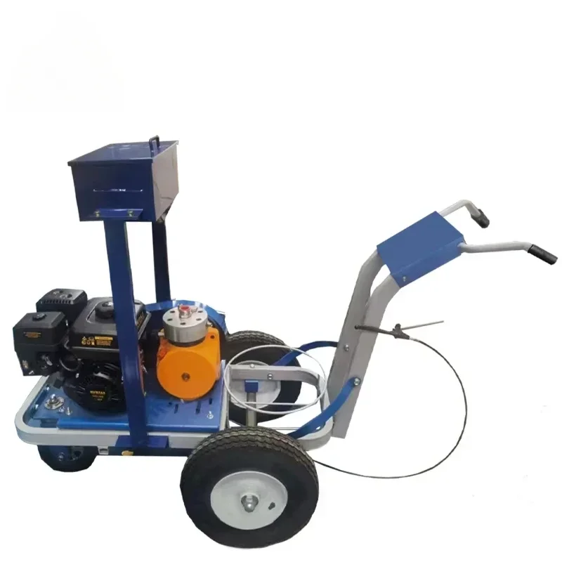 Cold painting Road Line Marking Machine LS 850 with one gun for home use Line Striping