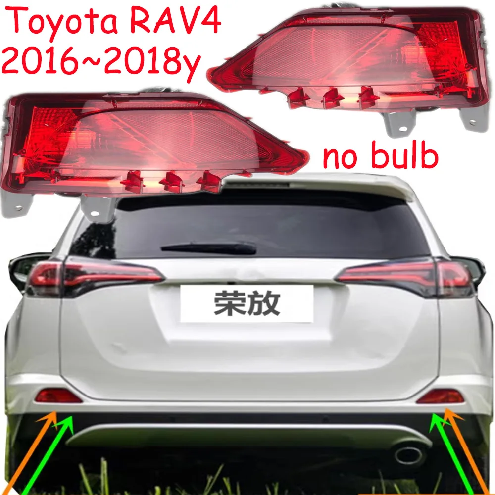 

1pcs car accessories bumper tail light for Toyota RAV4 rear light taillight Reflector 2016~2018y for Toyota RAV4 fog lamp