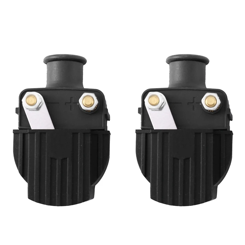 

1 пара 339-7370A13 339-832757A4 катушка зажигания Черный ABS для Mercury Mariner 25HP двигатель подвесная лодка