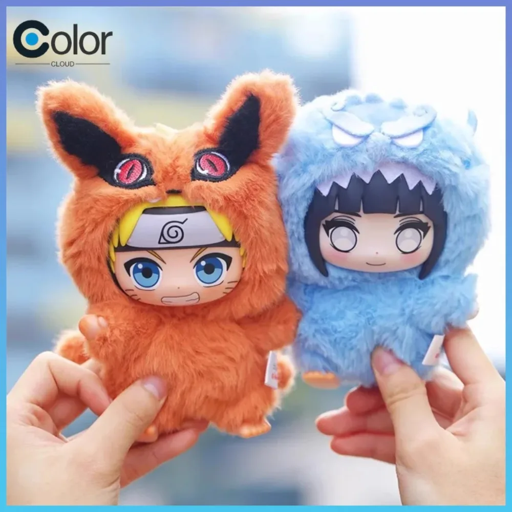 本物の忍者疾風伝エーキぬいぐるみフィギュアブラインドボックスグッズアクションギフト女性のパーティー用