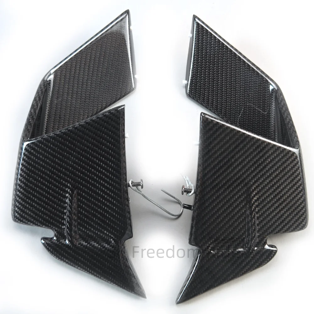 For BMW S1000RR 2019+ Carbon Fiber Side Panels Fixed Wings Motorcycle Modification shell Parts Fairing Motorcycle Accessories