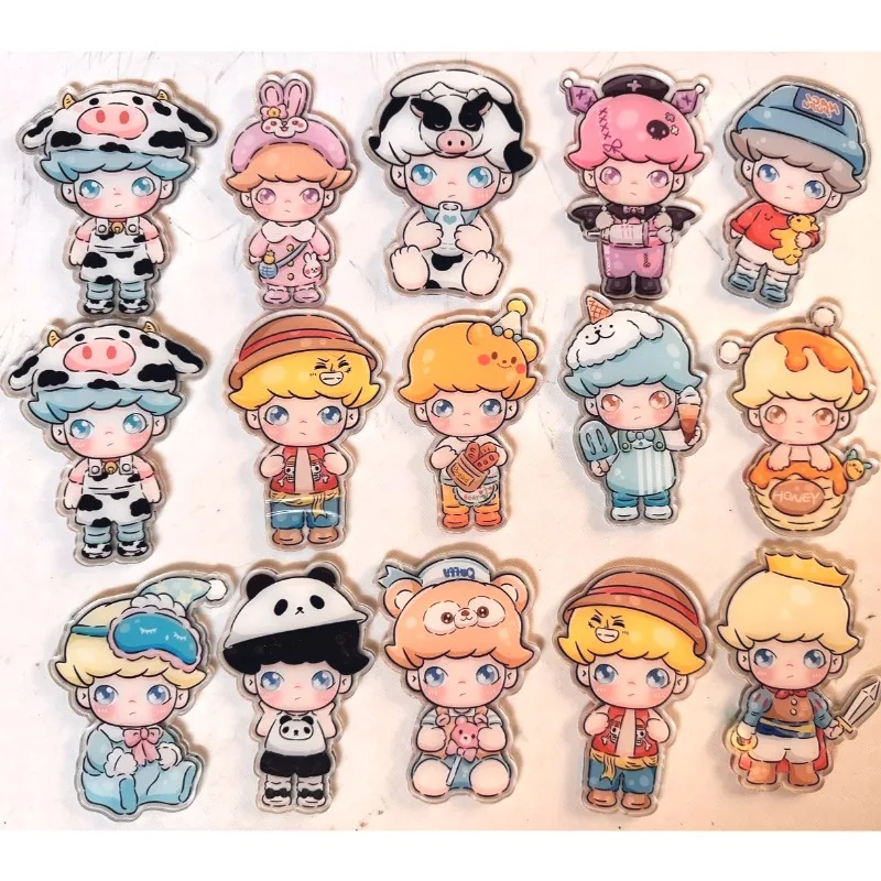 

Cartoon anime MolLy Dimoo SP acrylic patch 2/4/5/6/8cm handmade DIY brooch keychain charms hairpin jewelry accessory material