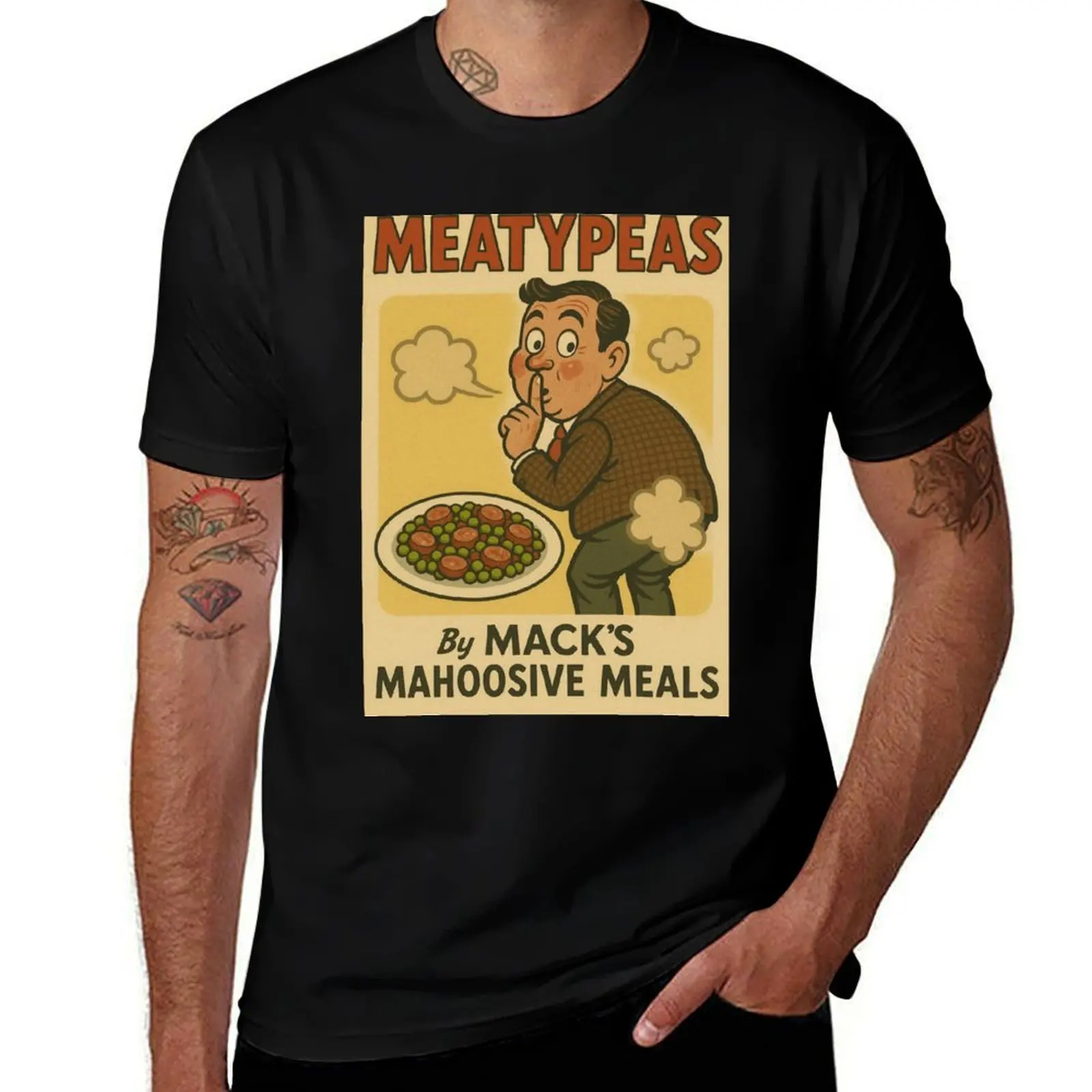 

MEATYPEAS T-Shirt valentines clothes essential t shirt vintage graphic tee baggy shirts mens t shirts pack