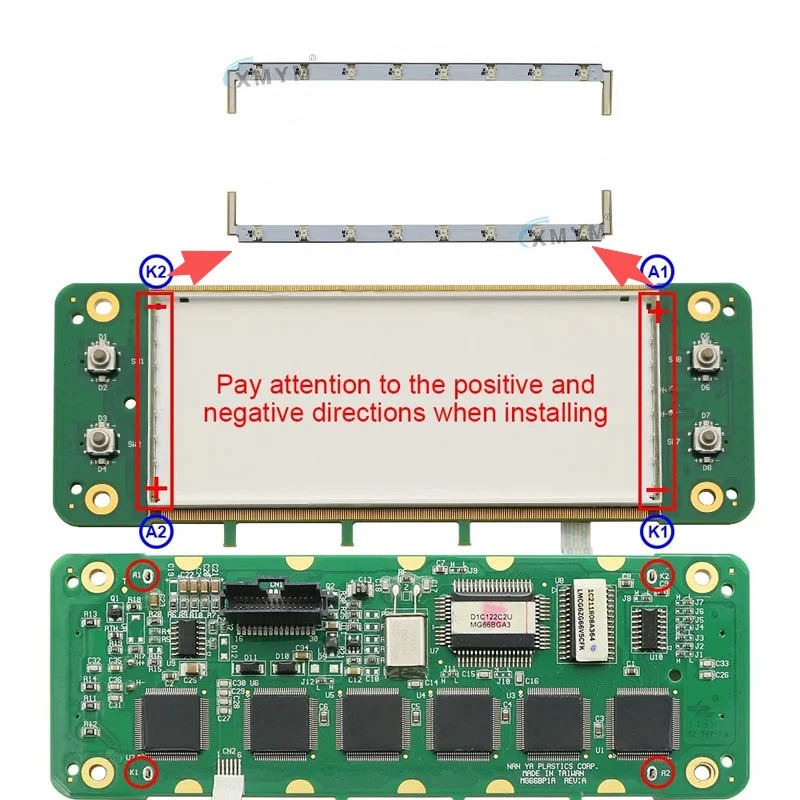 For Thermo King Smart Reefer SR2 /SR3 HMI Controller Backlight LED Bar Replace Repair Use