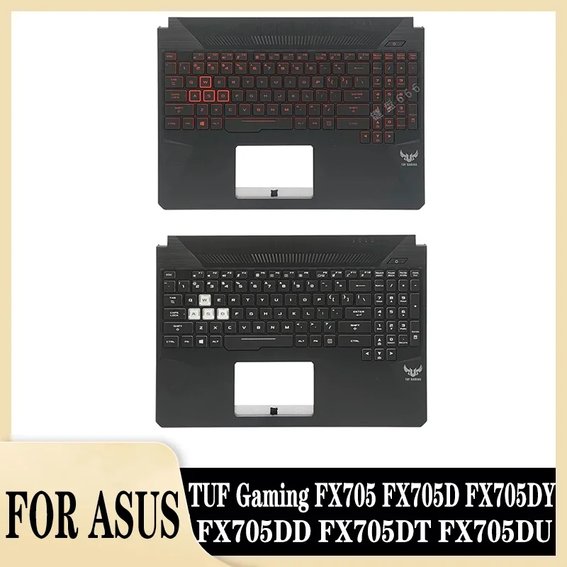 

New US Laptop Keyboard Without Touchpad for TUF Gaming FX705 FX705D FX705DY FX705DD FX705DT FX705DU C Cover 17.3INCH