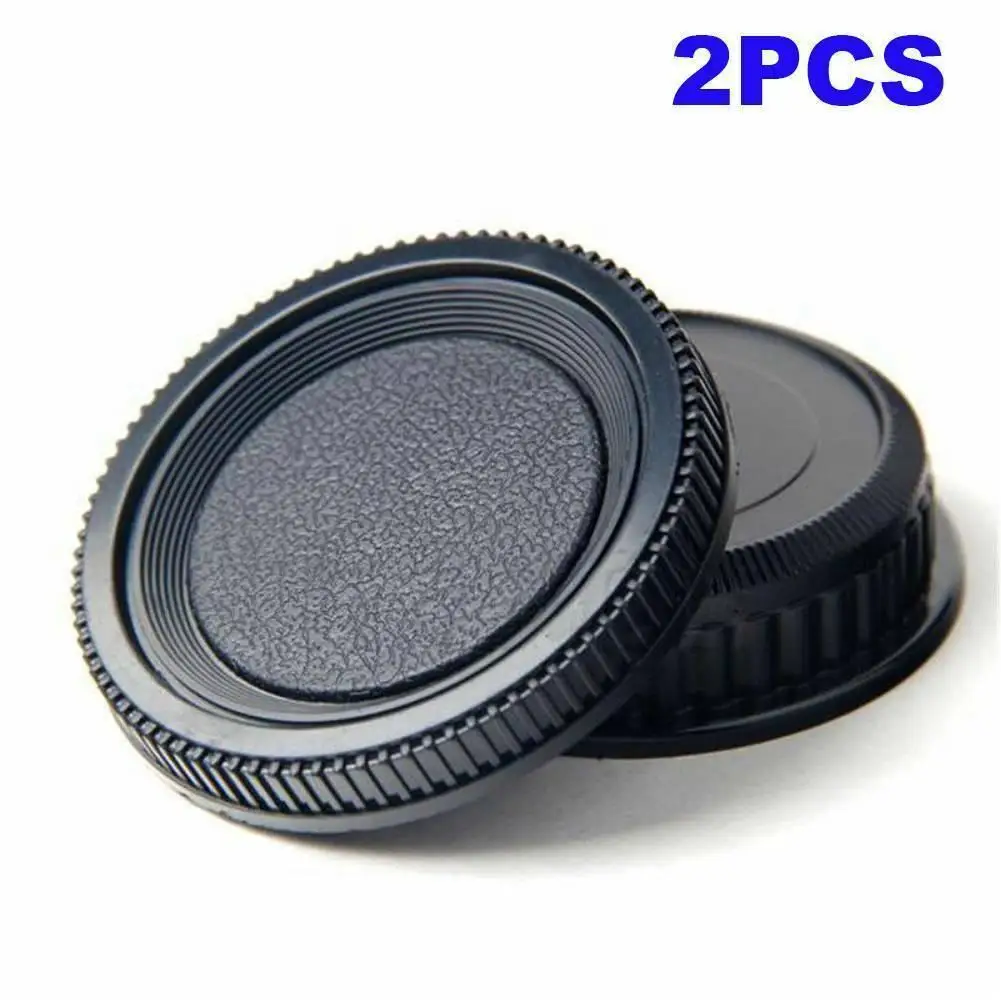 1 Pair Rear Lens Cover+Camera Front Body For Pentax PK K Mount DSLR Cameras Lens Protector Cover