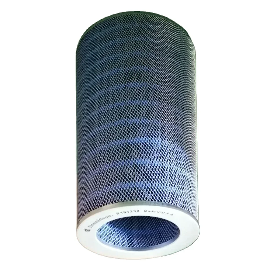 Turbine dust collector air filter element P191280 round hepa filter cartridge dust filter element