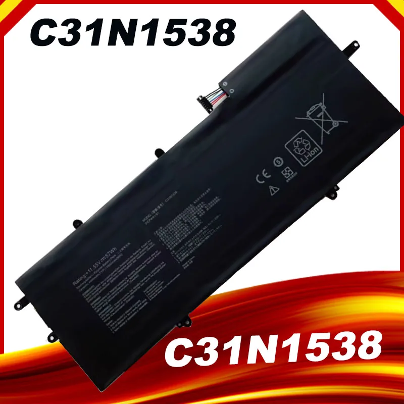 New C31N1538 Laptop Battery For Asus ZenBook Flip Q324UA UX360UA UX360UA-C4010T UX360UA-1C Q324UAK C31Pq9H UX360UAK