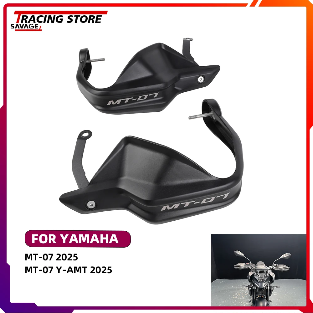

2025 Motorycle Handlebar Handguards Protection Hand Guards For Yamaha MT-07 Y-AMT MT07 MT 07 Handlebar Windshield Hand Shield