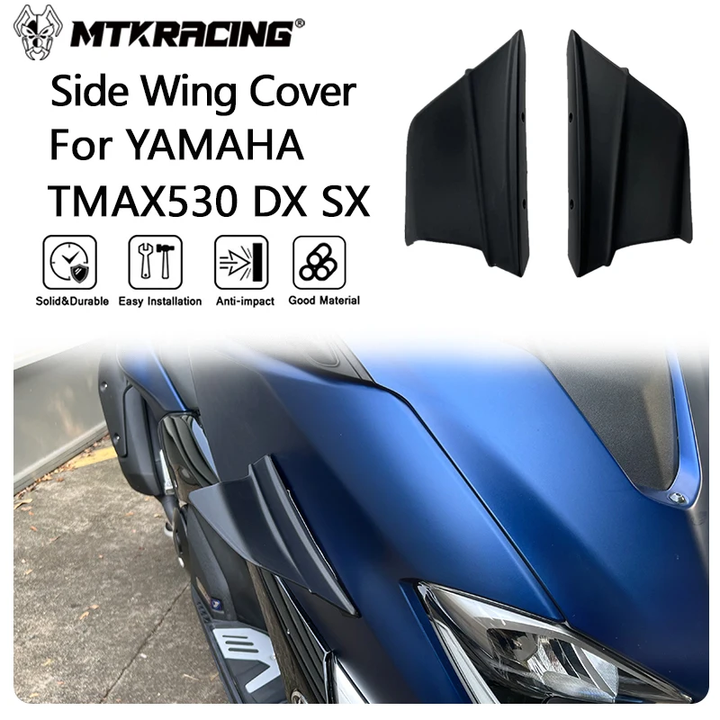 

MTKRACING Side Wing For YAMAHA YAMAHA TMAX530 DX SX 2017-2021 tmax530 Motorcycle Fairing Winglets Side Wing Protection Cover