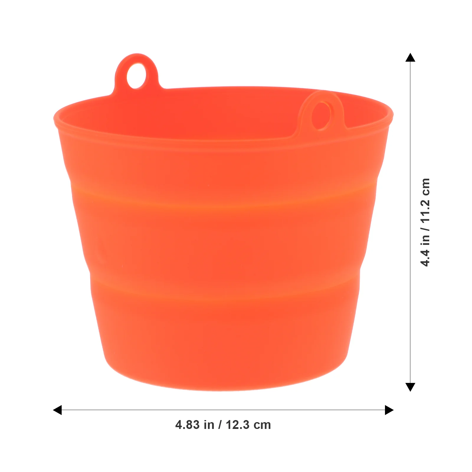 Barbecue Oil Bucket Liner Foldable Oil Bucket Oil Bucket Liner Silicone Folding Bucket for BBQ grill accessories