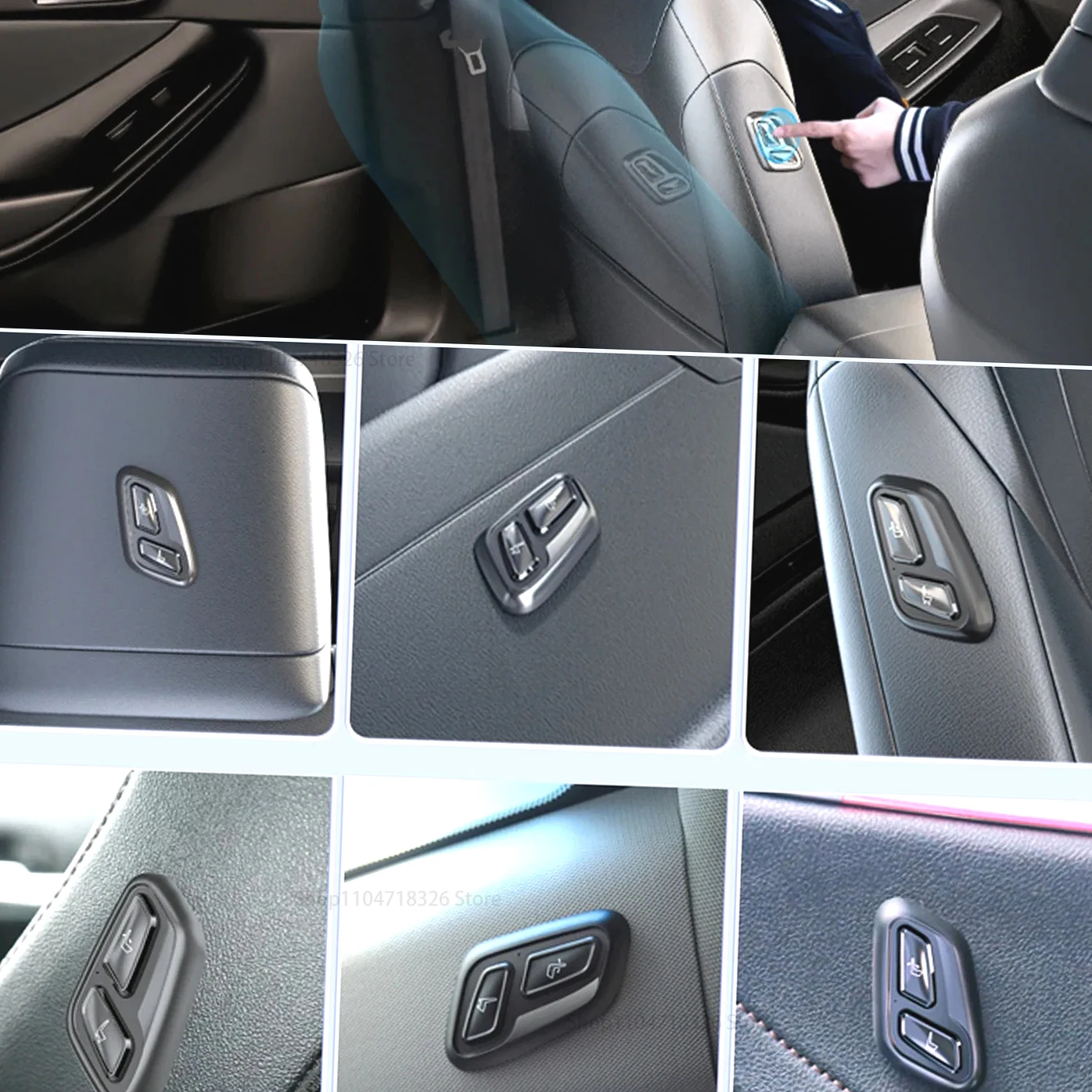 

For Toyota Highlander 08-13 / Land Cruiser J200 08-21 / RAV4 Limited 20-24 Wireless Seat Adjustment Module Switch Power Seat But