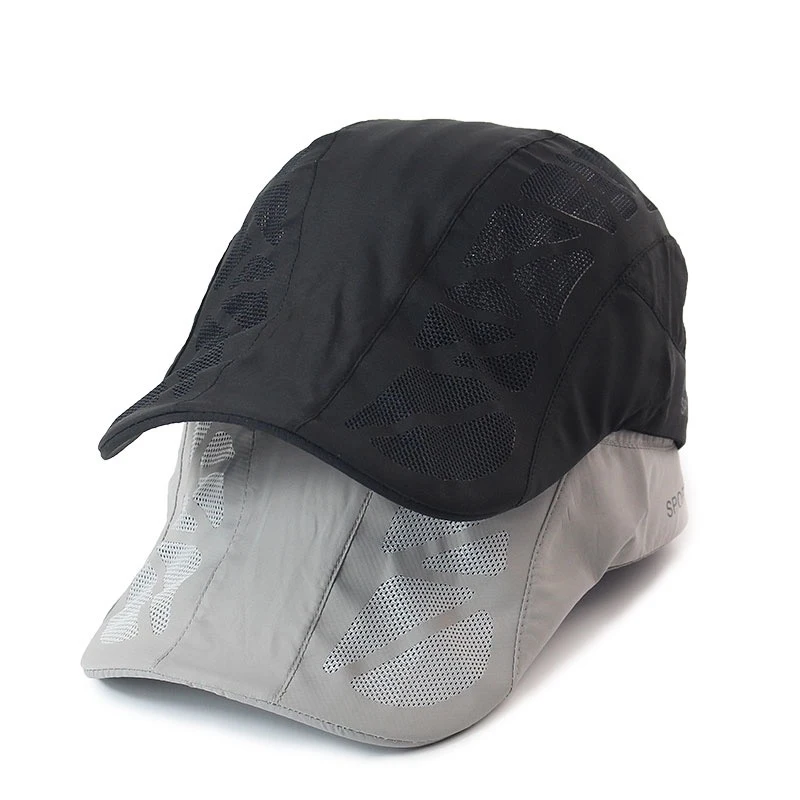 Breathable Mesh Beret Hat Summer Golf Driving Cabbie Sun Hat For Men  Cap Blinder Casquette Baseball Caps Men's Berets