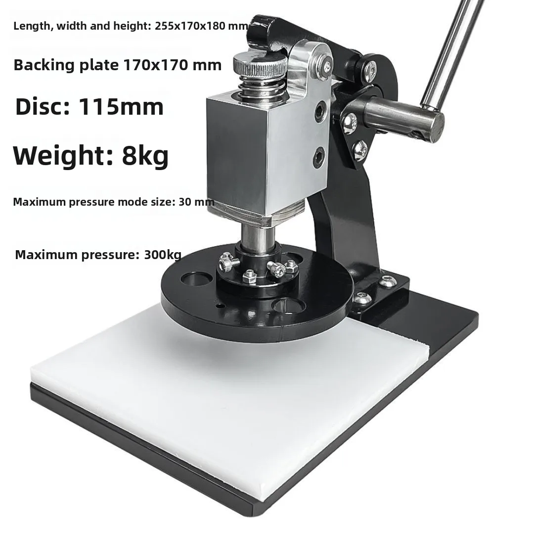 

Manual Die Cutting Machine Knife Die Stamping Machine Small Handmade Leather Fabric Sample Cutting and Punching Machine