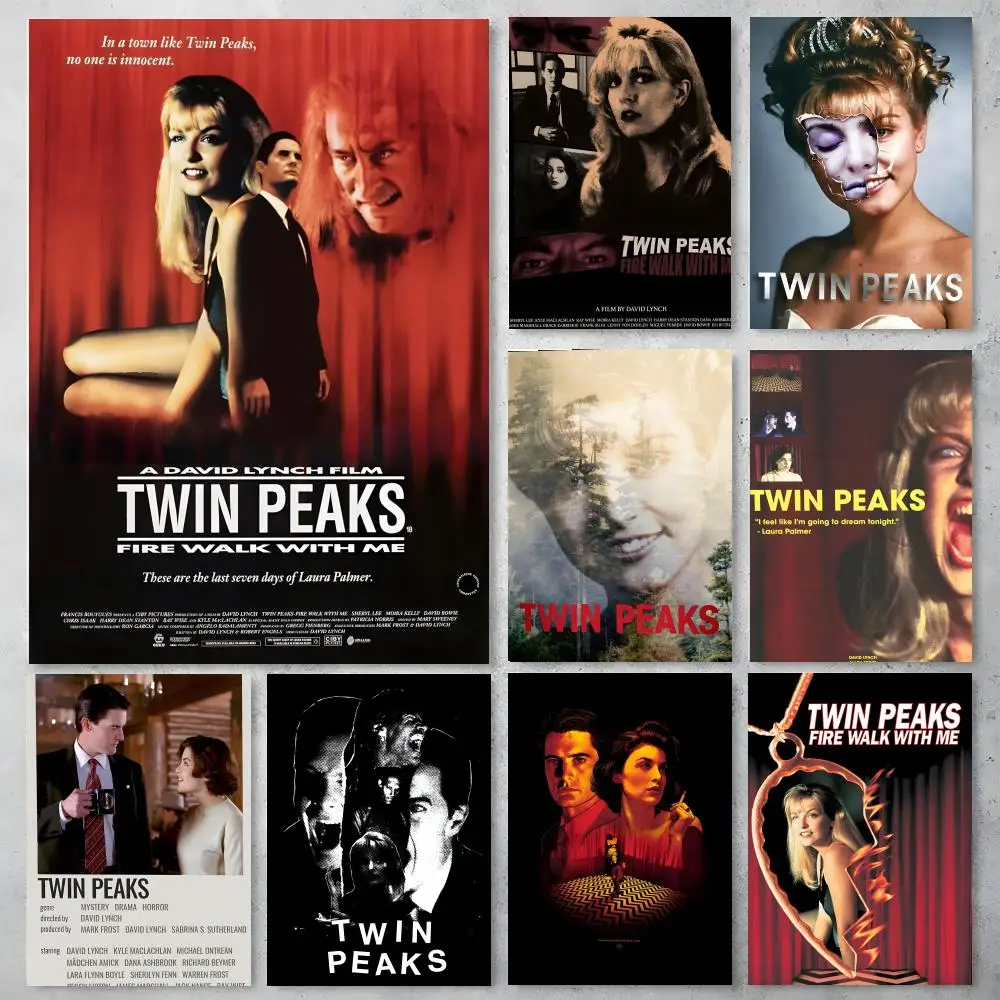 T-Twin Peaks Poster High-definition posters, wall art for living room and home decor.