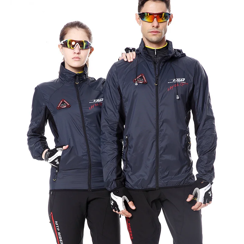 Ultralight Road Cycling Jacket 자전거의류 바람막이 Reflective Hooded Windproof Men's Women Jacket Outdoor Sports куртка весенняя мужская