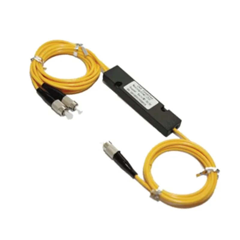 FBT Fiber Optic Coupler Splitter Multiple Split Ratio Optical Component For FTTH FTTX Telecommunication Cable Network