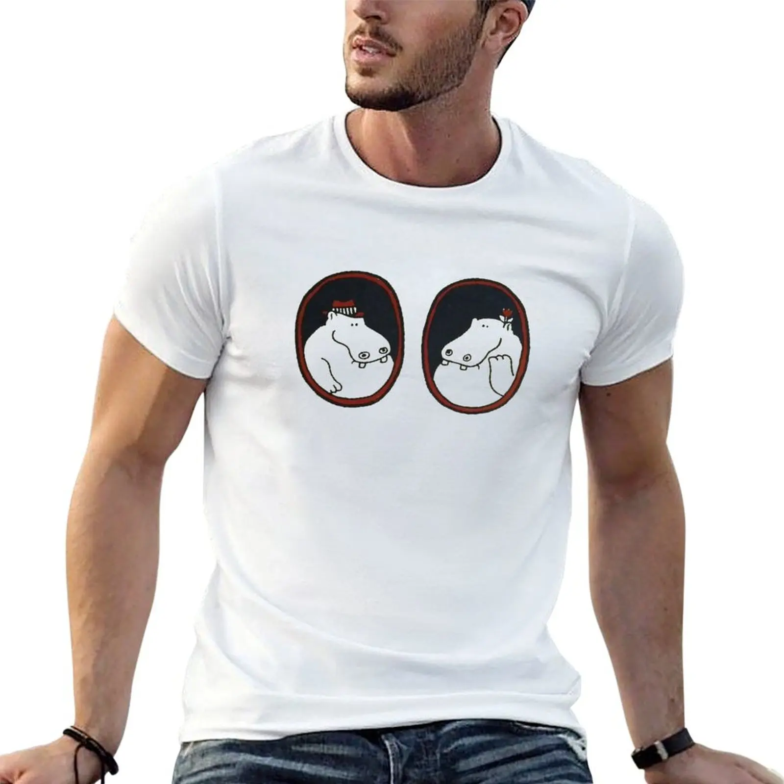George and Martha Vintage Book Cover (1972) T-Shirt summer tops football t shirt Men's t shirts