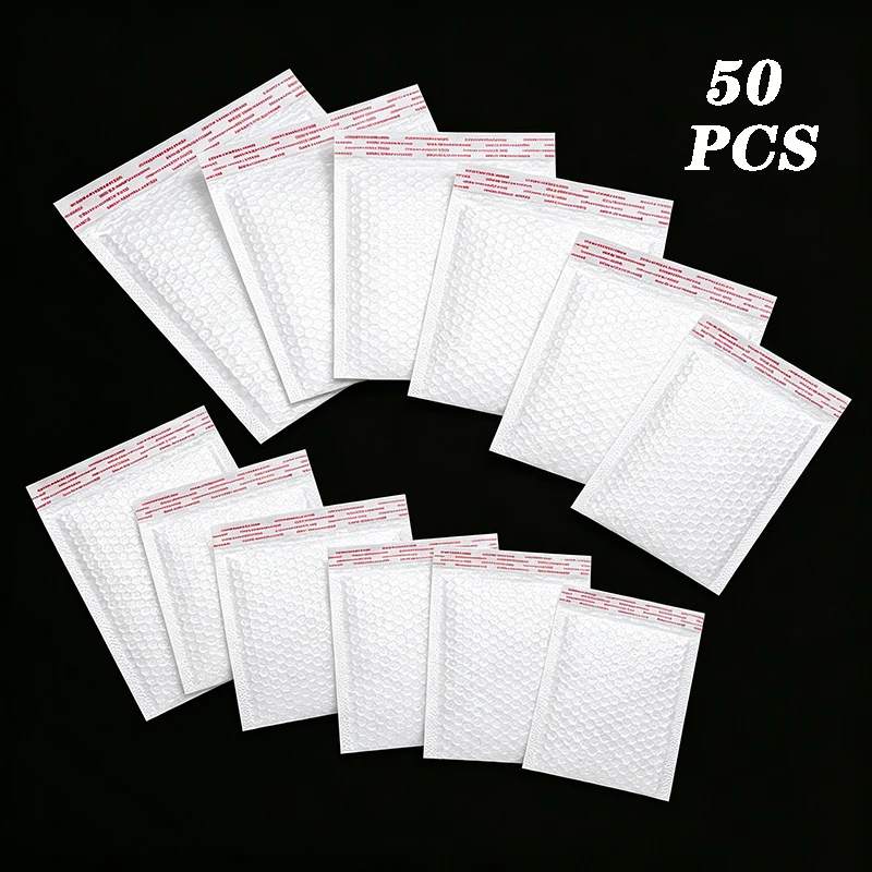 50pcs-white-waterproof-bubble-mailers-self-seal-tear-resistant-anti-collision-padded-envelopes-for-secure-small-item-mailing