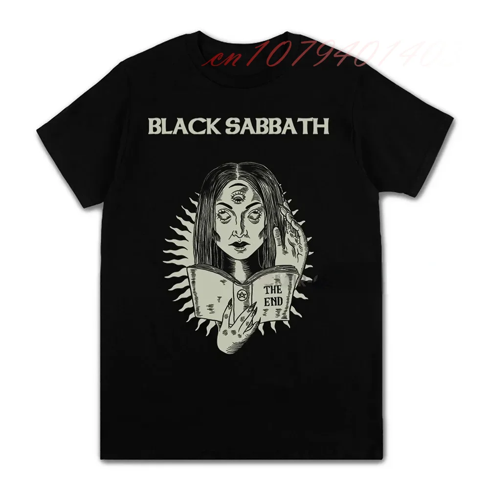 Black Sabbath Metal Rock Band Anniversary T Shirt Men Women Fashion Casual Graphic Cotton Short Sleeve Short Sleeve Unisex Tees