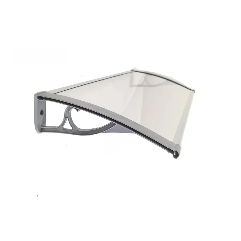 

Household Window Eaves Sunshade Waterproof Canopy Aluminum Alloy Bracket Small Awning Door Head Balcony Outdoor Home Rain Cover