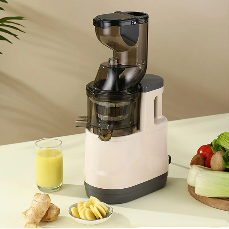 Estrattore di spremiagrumi elettrico compatto 110V/60Hz Pressa a freddo lenta con capacità di 500ml Macchina per succhi a basso rumore e bocca grande