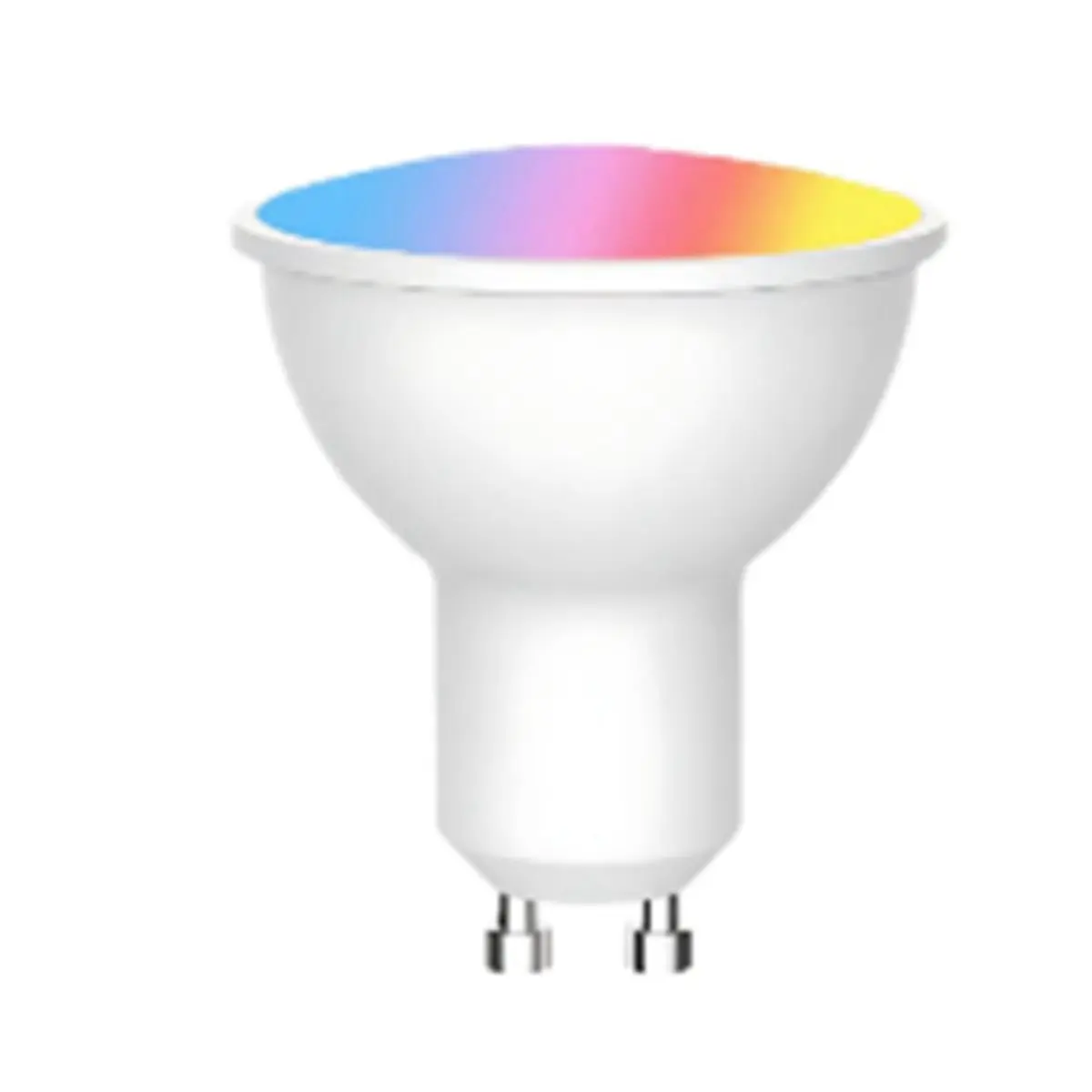 L60A Tuya Bluetooth GU10 LED Light Bulb Dimmable 6W 220V Smart Life App Control Spotlight Bulb Works With Alexa Google 2Pcs