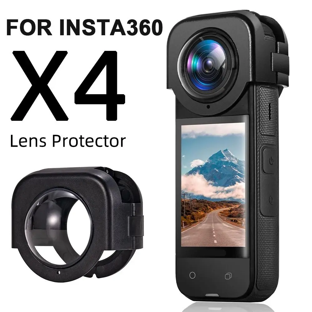 

Clip Buckle Lens Guard Panoramic Full Protection Protective Cap Accessories Anti-scratch Lens Protective Cover for Insta360 X4