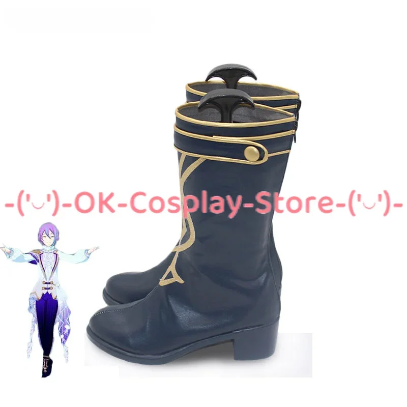 Game Project Sekai Colorful Stage Jellyfish Kamishiro Rui Cosplay Shoes PU Shoes Halloween Boots Cosplay Props Custom Made