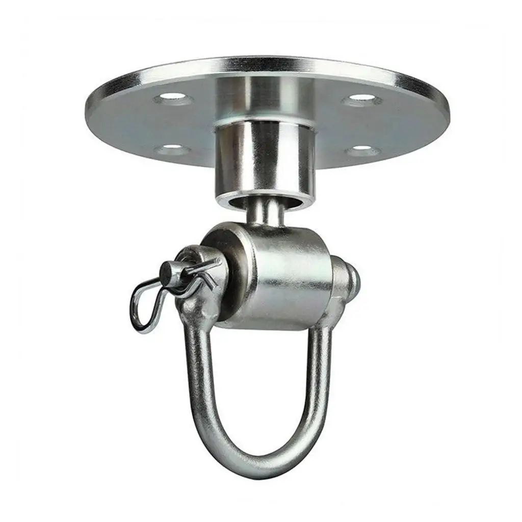 Speedball Hanger Fixing Screws Pad Eye Plate 360 Degree Rotatable Ceiling Hook for Punch Bag