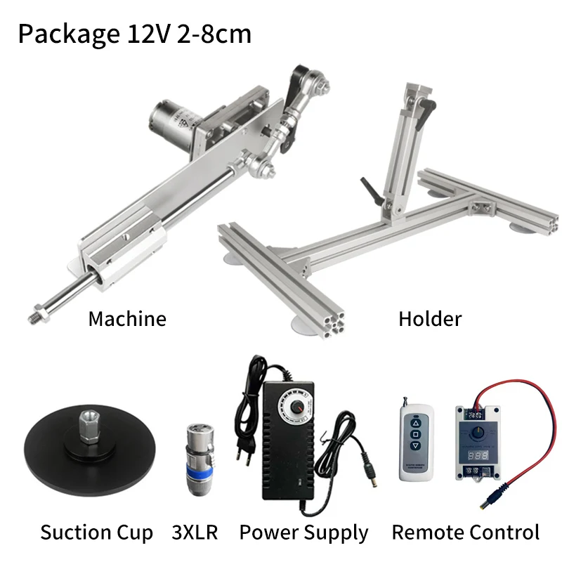 Nieuwe Afstandsbediening Telescopische Lineaire Actuator met Stand Sction Cup DC 24V Vergeldende Fietsen Lineaire Actuator Motor Kit