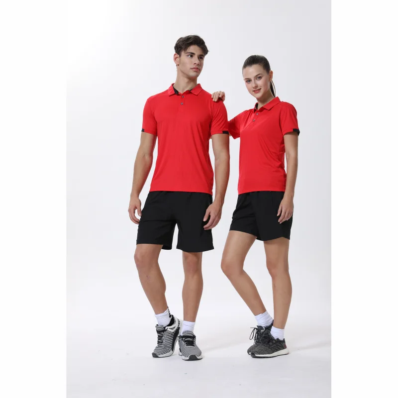 Elike-Secagem Rápida Respirável Sports Polo Shirt, Impressão Do Logotipo Personalizado, Bordado Design, Marca Do Grupo Da Empresa, 8 Cores Tops,