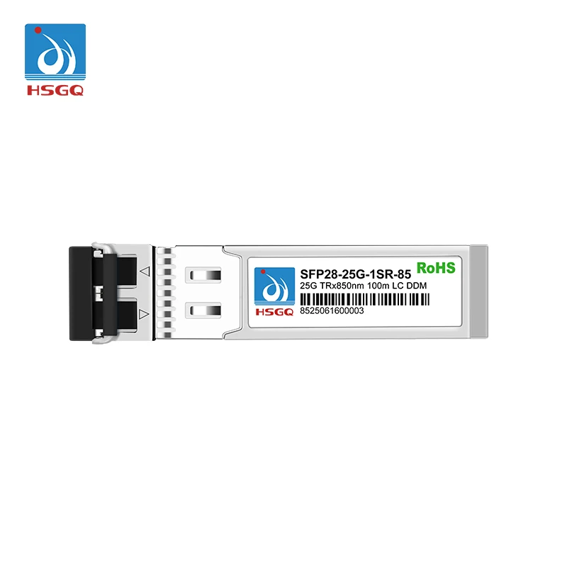 H3C SFP-25G-SR-MM850 Compatible 25GBASE-SR SFP28 850nm 100m DOM Duplex LC/UPC MMF Optical Transceiver Module