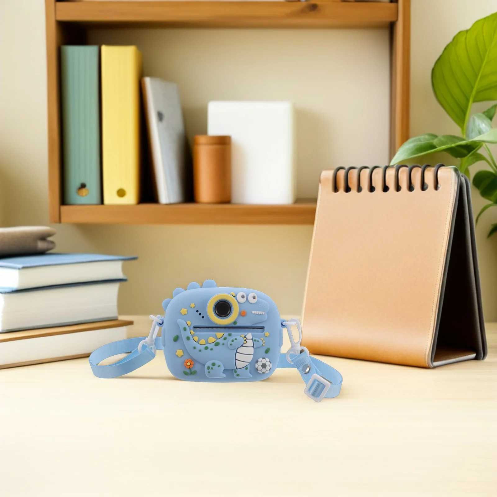 Cartoon Digital Camera For Kids Instant Print Color Photo Printing Portable Children Self-Printing Camera For Diy Parties