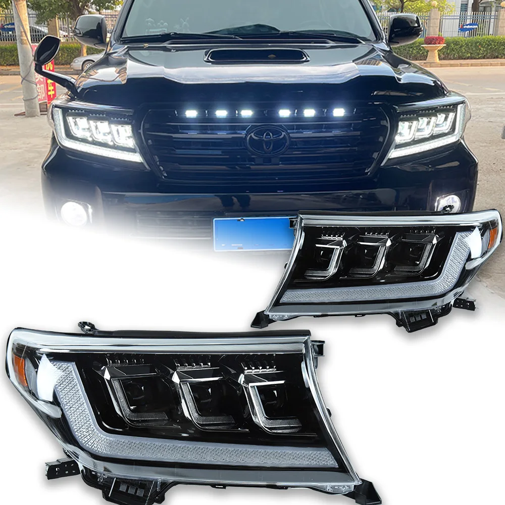 LEDプロジェクターとレンズ付きの車のヘッドライト,トヨタ