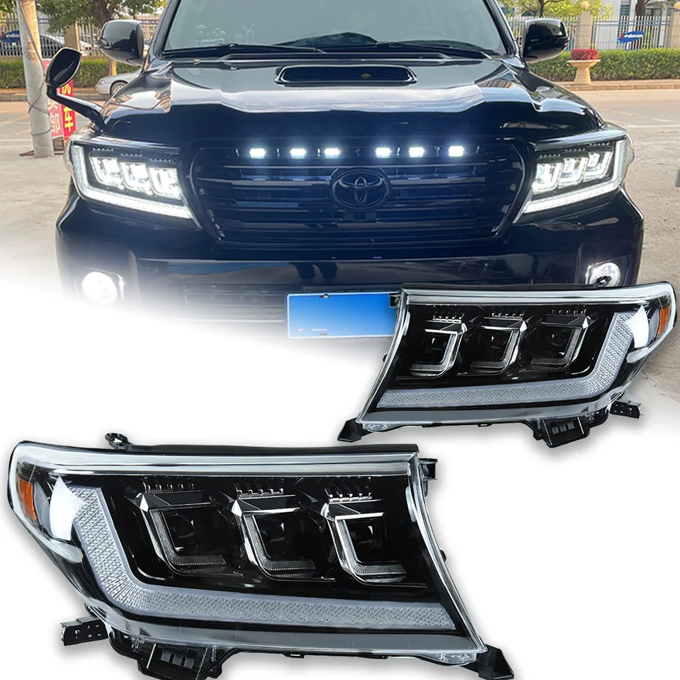 LEDプロジェクターとレンズ付きの車のヘッドライト,トヨタ