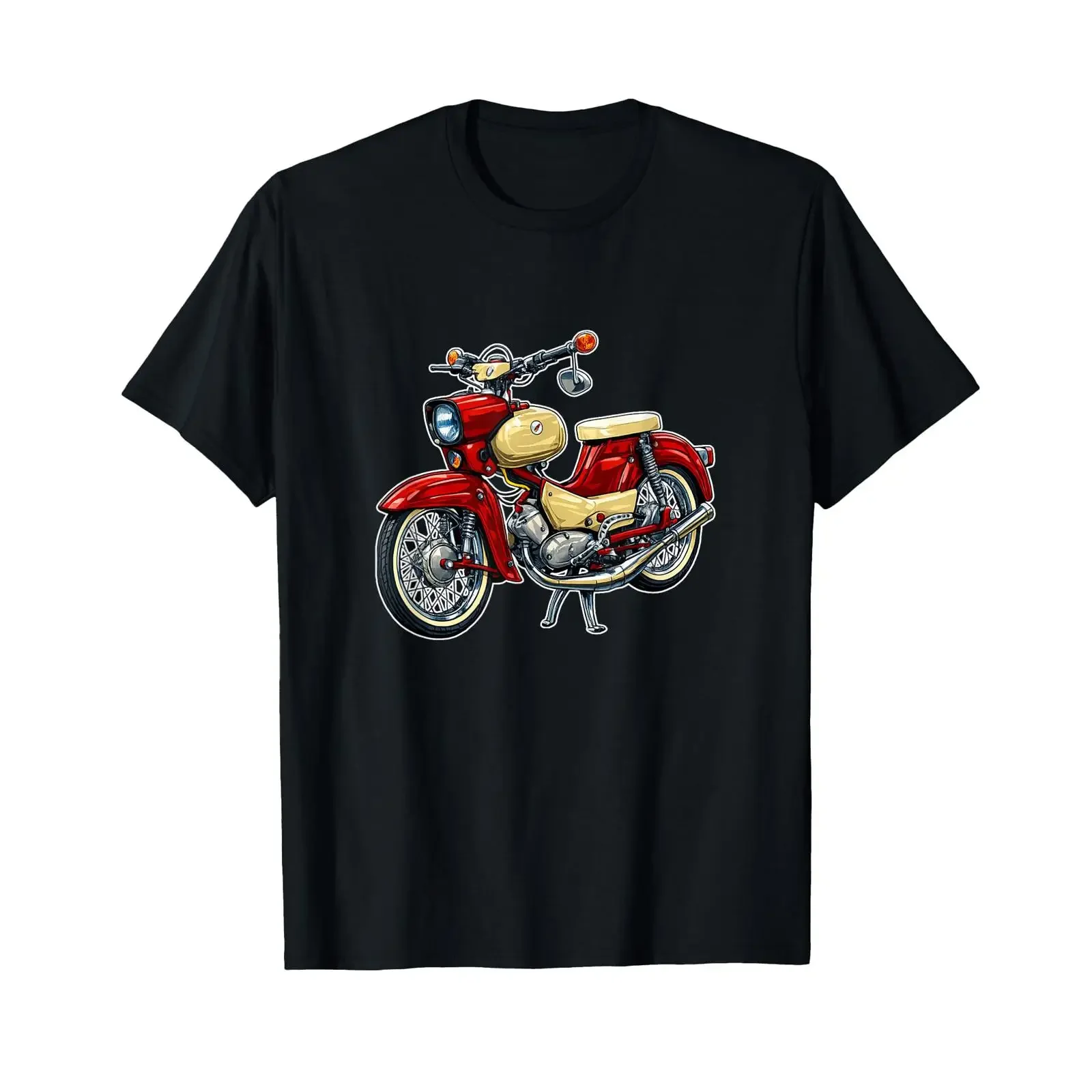 Simson SR4 2 Star MOFA Cult Motorcycle DDR Classic Retro T Shirt vintage Washed Top For Everyday Wear streetwear fashion