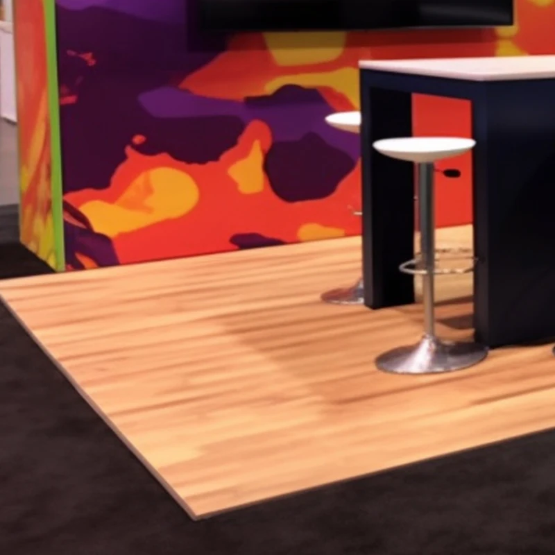 Support d'exposition modèles 3D, boîte à lumière en tissu rétroéclairé 10x20, stand d'exposition commerciale