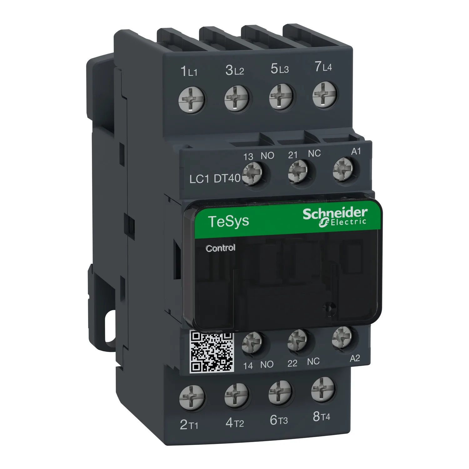 LC1DT40G7 contactor - 4P(4 NO) - AC-1 - = 440 V 40 A - 120 V AC 50/60 Hz coil