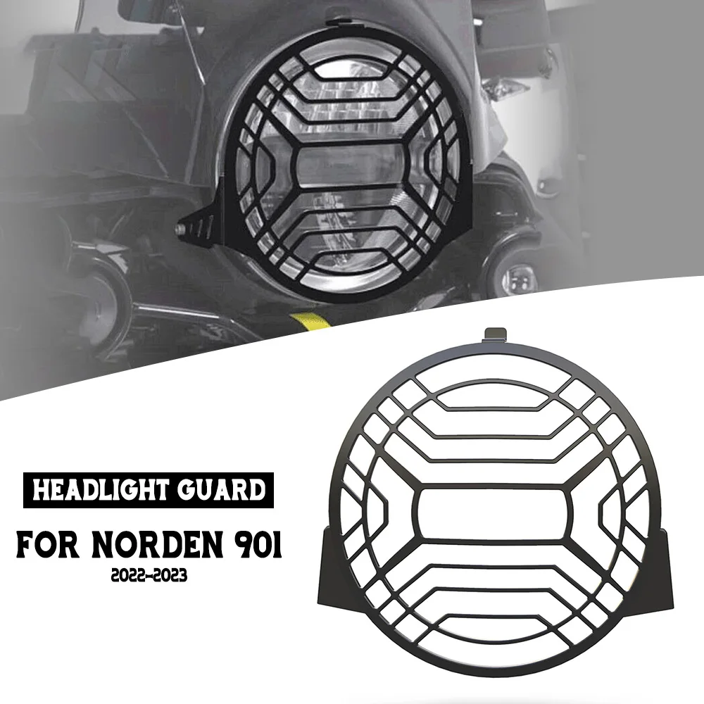 

Headlight Protector Shield Guard Headlamp Mesh Grille For Husqvarna Norden 901 2022-2023 Motorcycle Accessories Aluminium