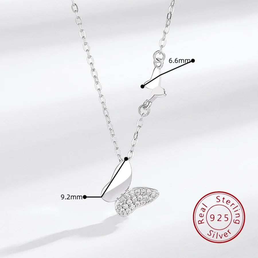 

2025 925 Silver Classic Elegant High Luxury Necklace for Women's Glamour