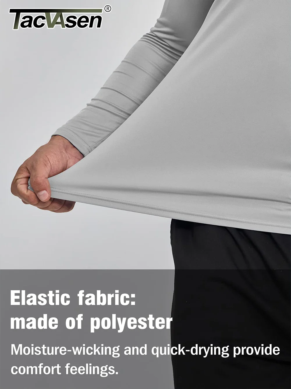 TACVASEN UV Protection ShirtTops 6