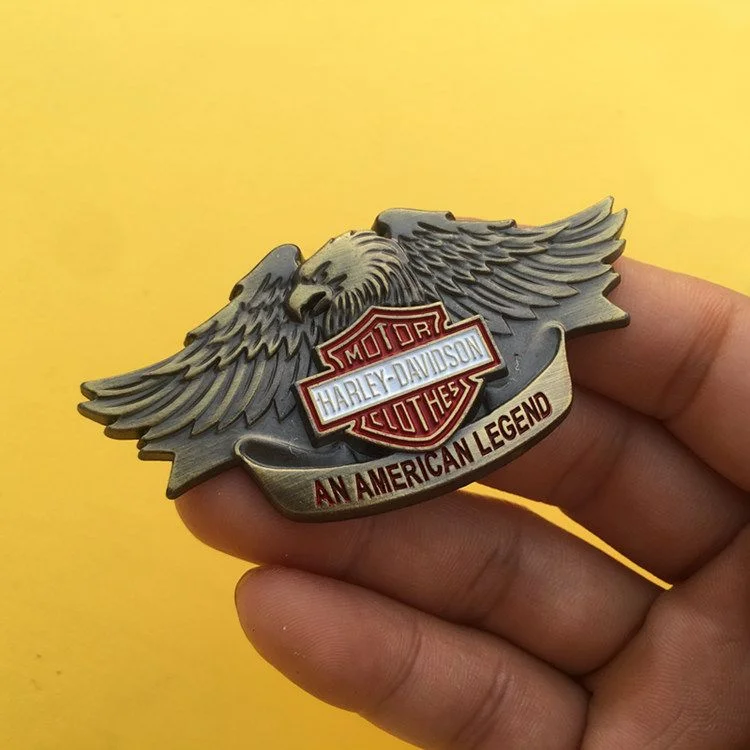 Personalized Motorcycle Sticker Metal Car Retro 3D Fuel Tank Decorate For Harley Davidson Electra Glide Ultra Classic PA1250 114