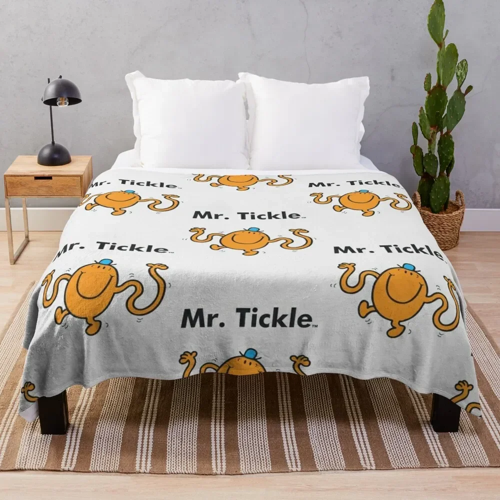 

Unique Print with Mr, Tickle Cool Raglanslack Throw Blanket manga Hair Fashion Sofas Plaid on the sofa Blankets