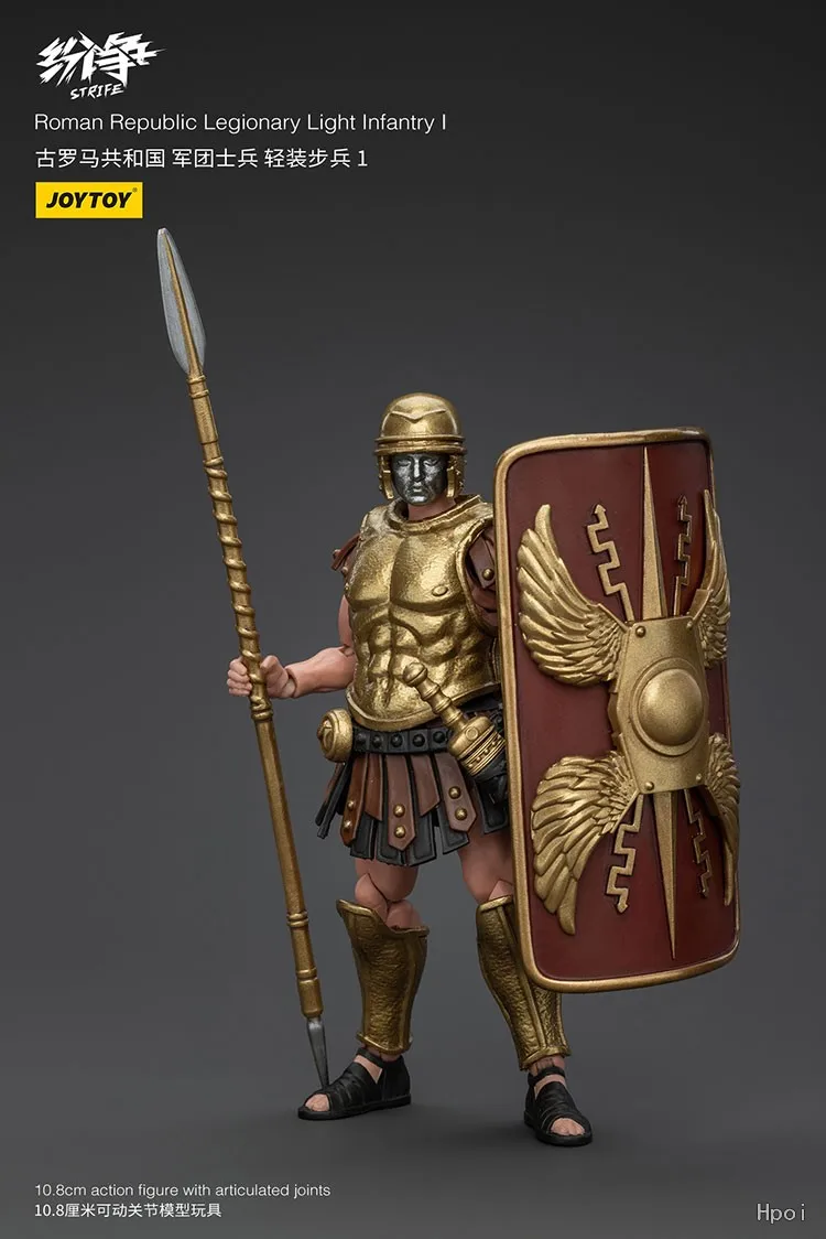 【FS】JOYTOY Scale 1/18 Action Figures Roman Republic Legionary Light Infantry I Model Toy Gift