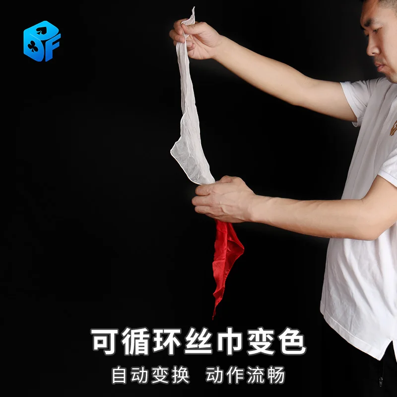 Auto Silk Changer - Plastics Manual Control Device Machine Magic Tricks Gimmicks Props Magician Scarves Illusion Mentalism