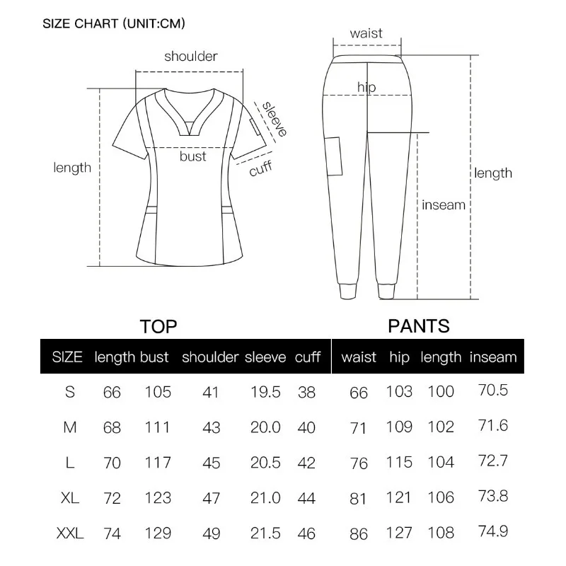 Operating Room Workwear The Loose Fitting Suit Is Suitable for The Intensive Care Unit and Is Comfortable Breathable