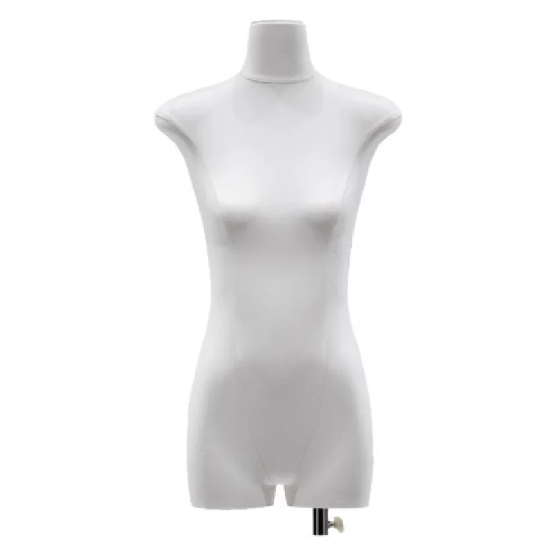 High-end clothing store flat model props women's clothing platform half-body window human body display stand platform