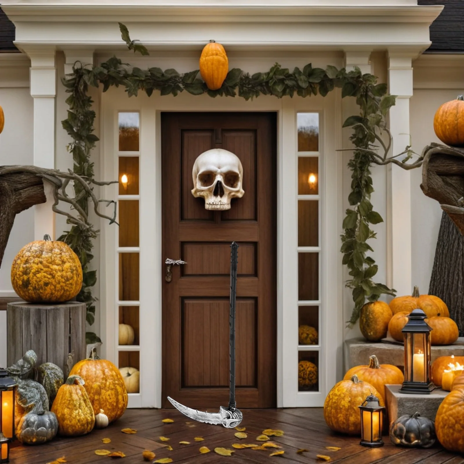 1 szt. Realistyczna kosza rekwizyt na Halloween, dodatek do kostiumu, cosplay, impreza, występy sceniczne, dekoracja, narzędzie symulacyjne, plastik